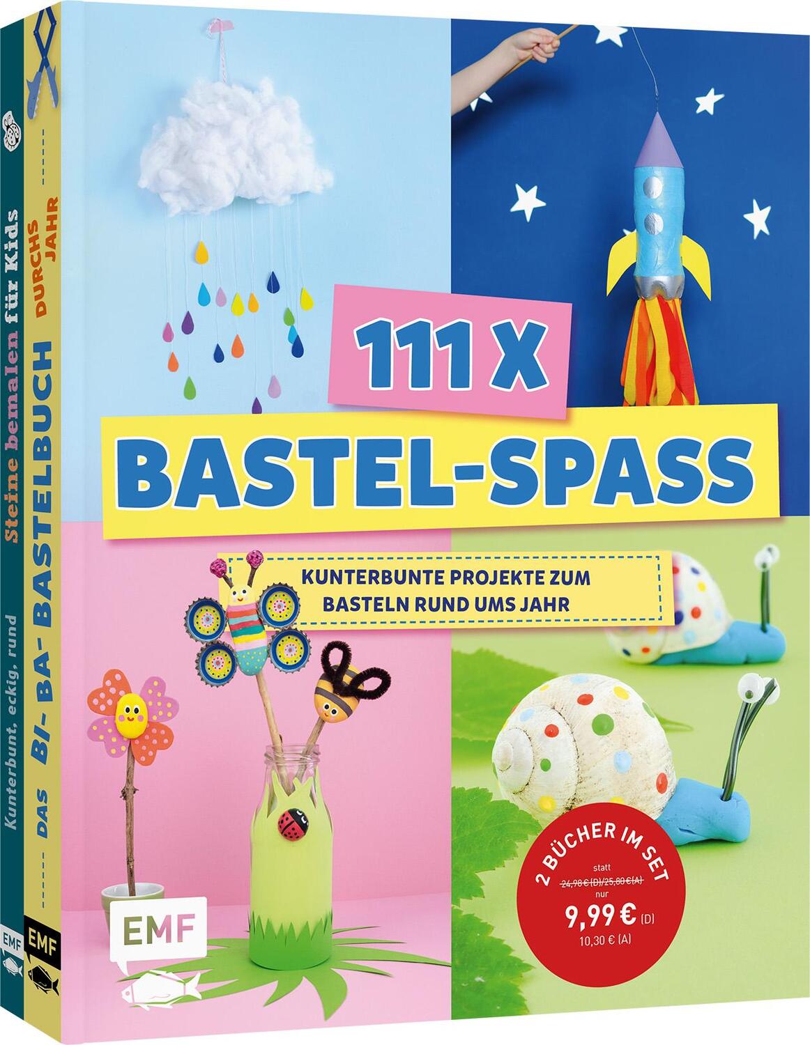 Cover: 9783745922554 | 111 x Bastel-Spaß: 2 Bücher im Bundle | Simone Wunschel (u. a.) | Buch