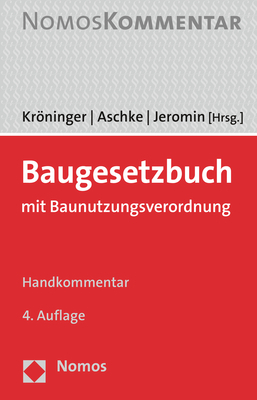 Cover: 9783848735785 | Baugesetzbuch mit Baunutzungsverordnung, Handkommentar | Buch | 2018