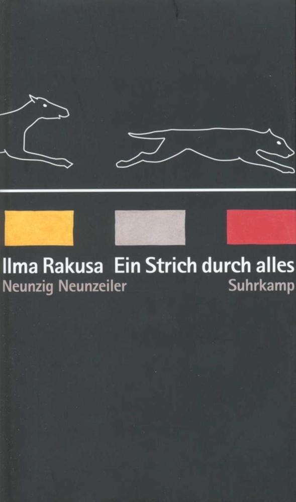 Cover: 9783518408995 | Ein Strich durch alles | Neunzig Neunzeiler | Ilma Rakusa | Buch