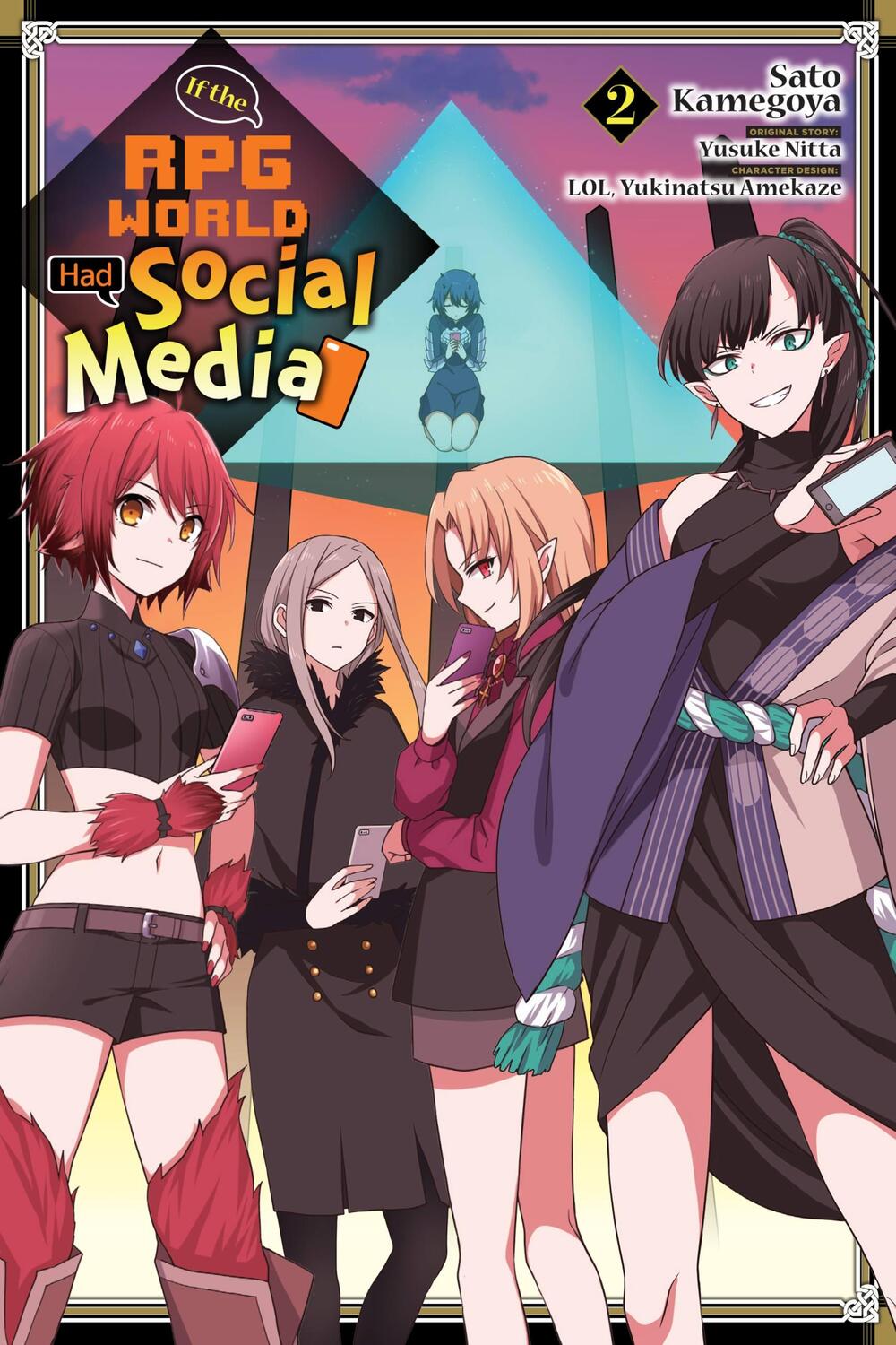 Cover: 9781975334611 | If the RPG World Had Social Media..., Vol. 2 (manga) | Yusuke Nitta