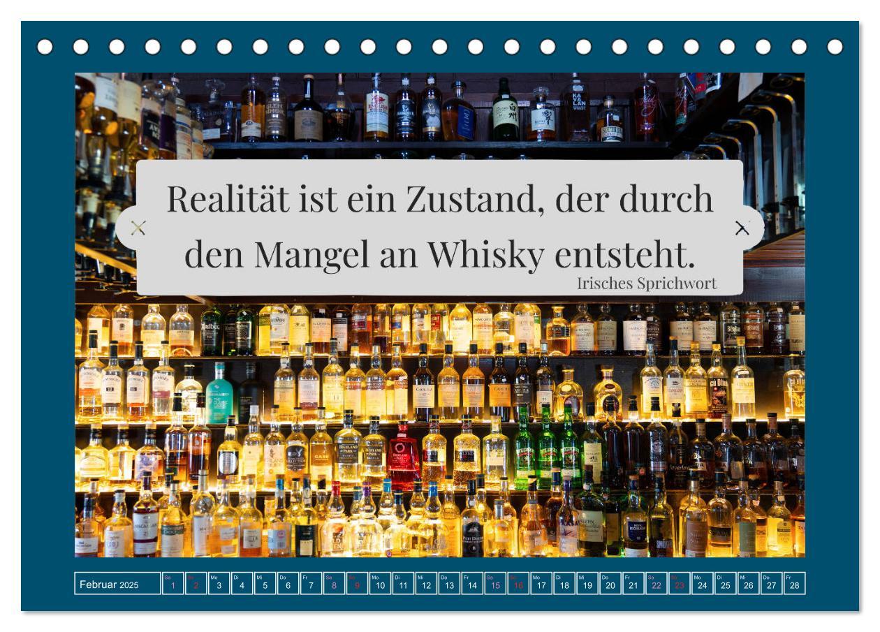 Bild: 9783435134366 | Whisky-Weisheiten (Tischkalender 2025 DIN A5 quer), CALVENDO...