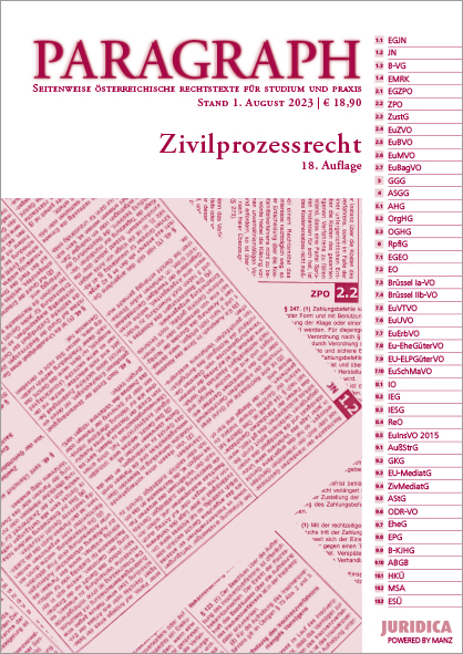 Cover: 9783214253332 | Paragraph - Zivilprozessrecht | Astrid Deixler-Hübner | Buch | Deutsch