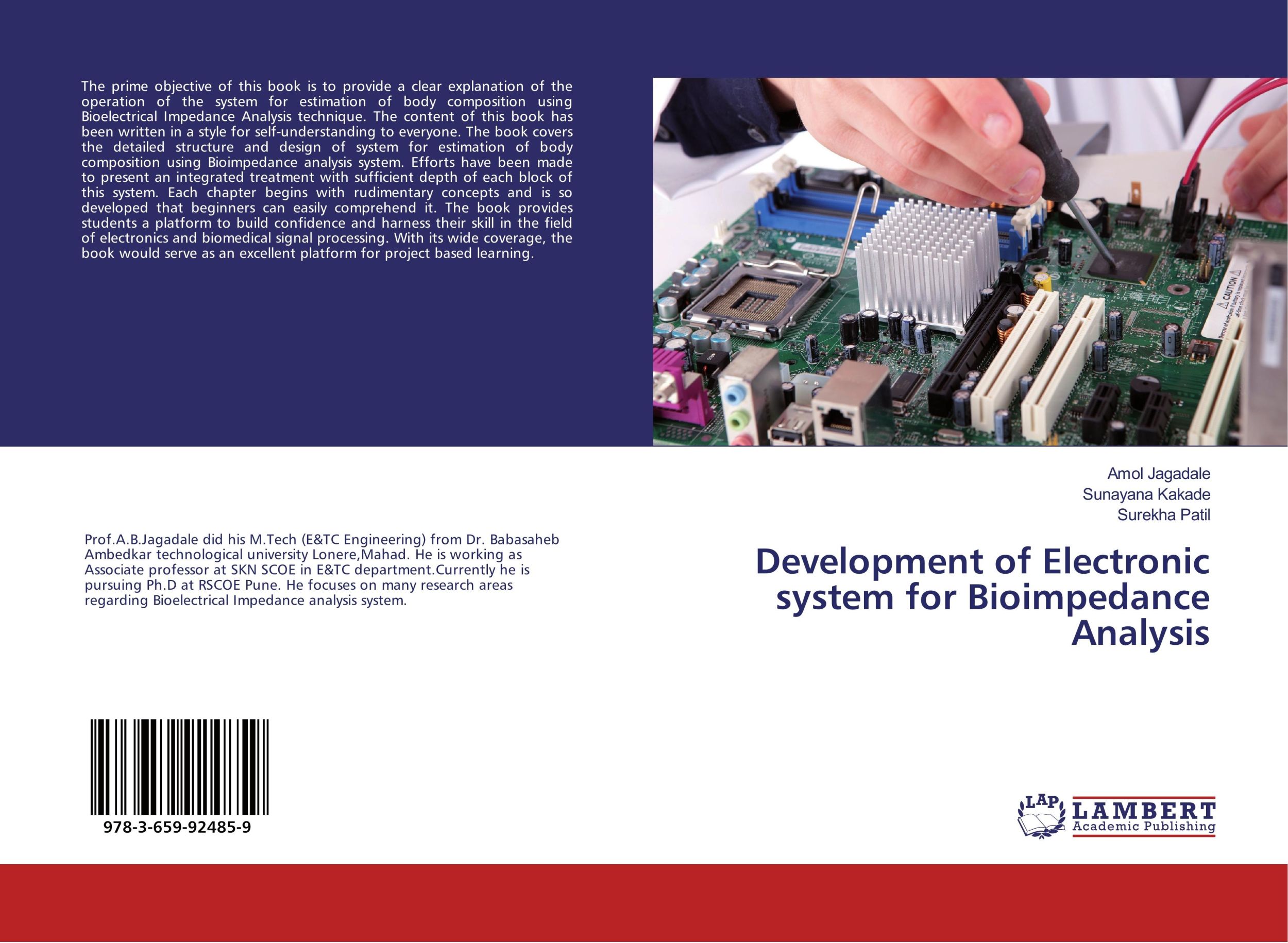 Cover: 9783659924859 | Development of Electronic system for Bioimpedance Analysis | Buch