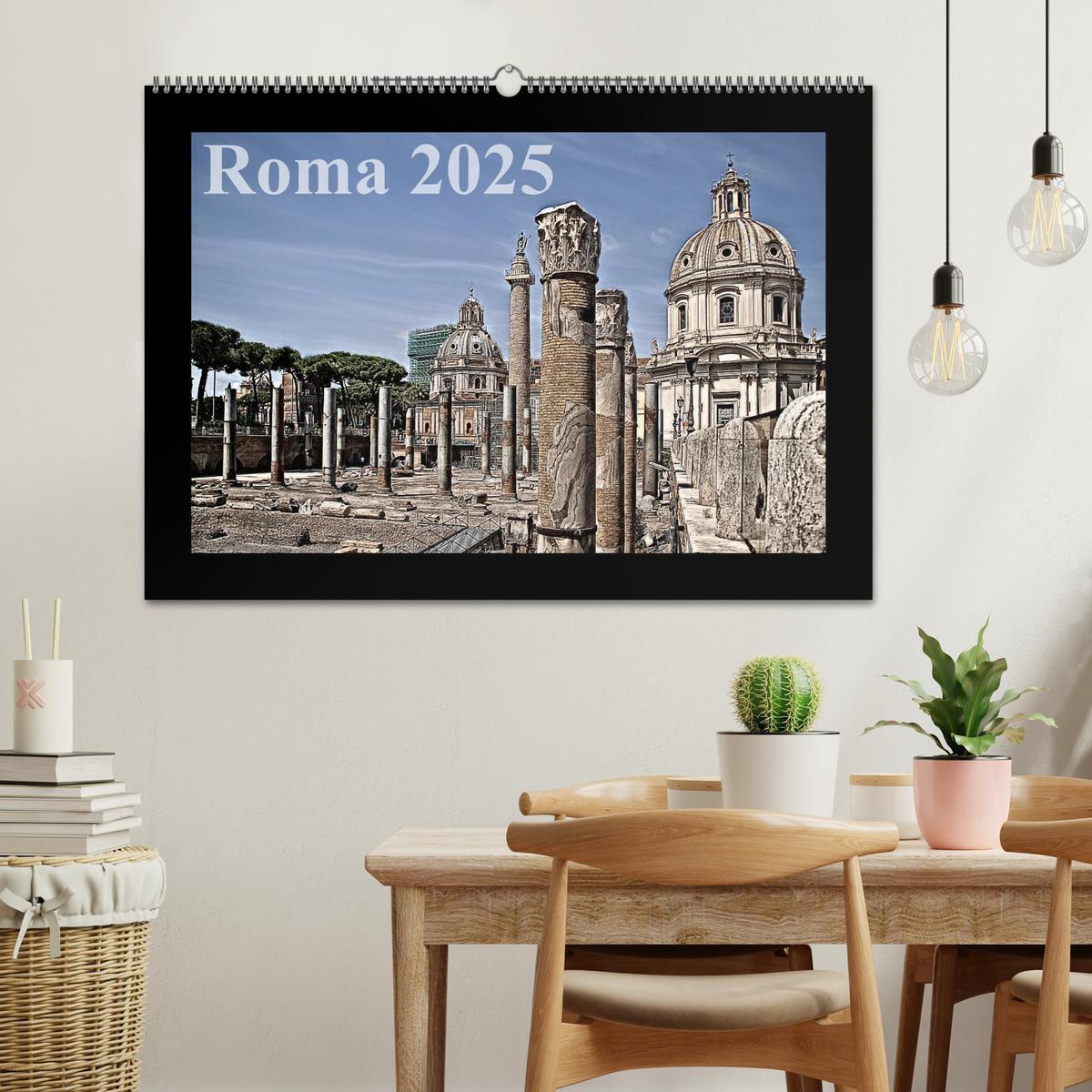 Bild: 9783435827121 | Roma (Wandkalender 2025 DIN A2 quer), CALVENDO Monatskalender | 2025