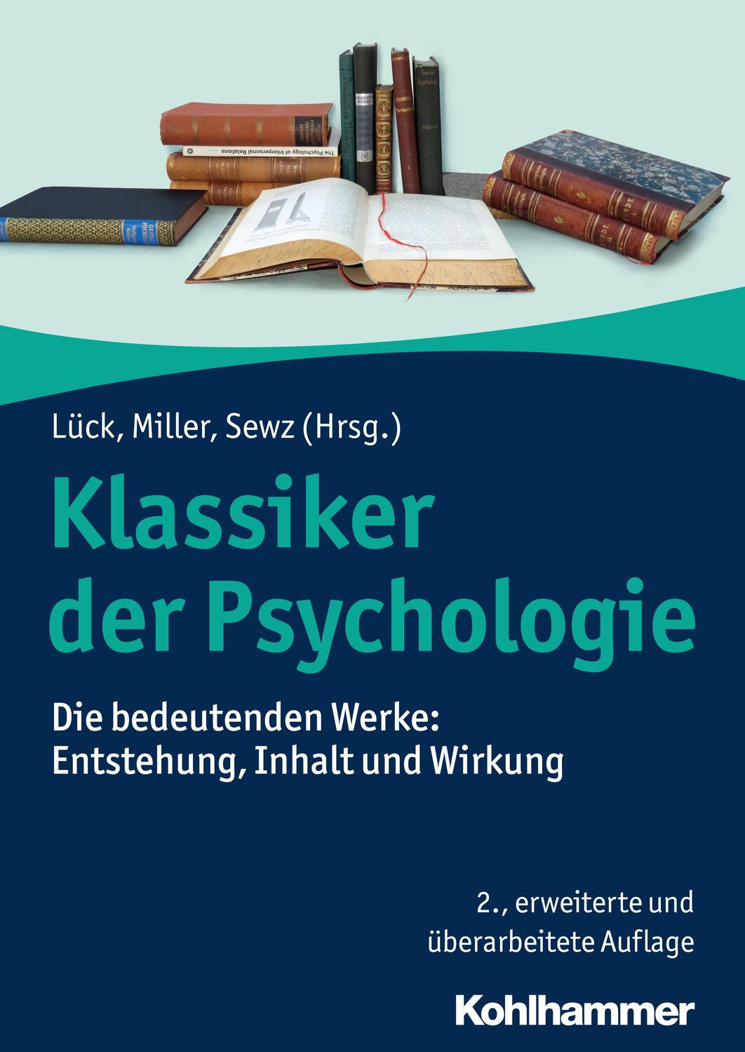 Cover: 9783170316232 | Klassiker der Psychologie | Helmut E. Lück (u. a.) | Buch | Deutsch