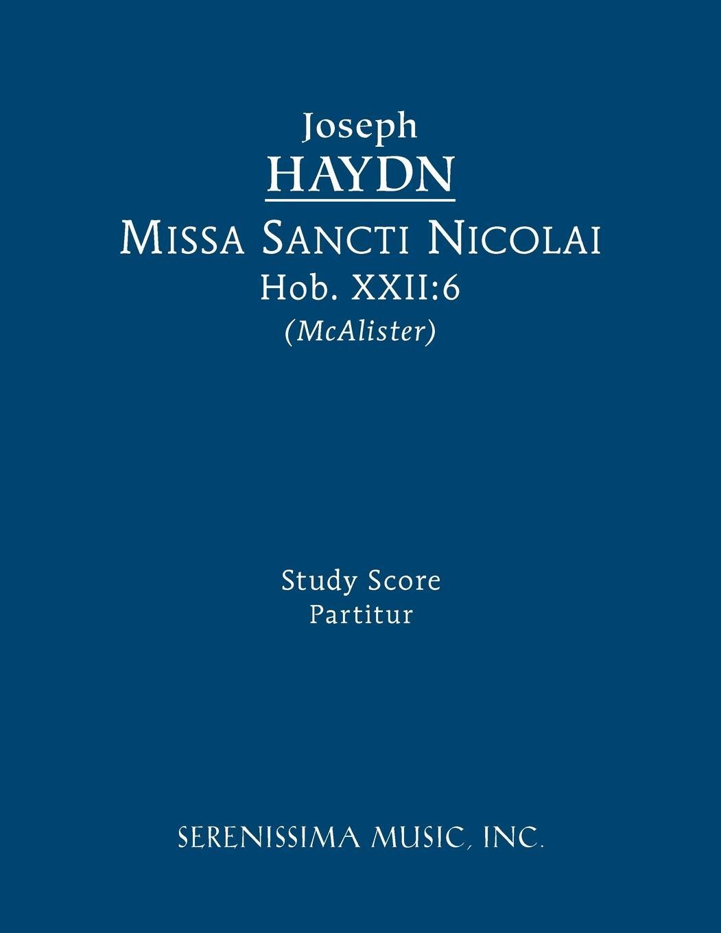 Cover: 9781608740147 | Missa Sancti Nicolai, Hob.XXII.6 | Study score | Joseph Haydn | Buch