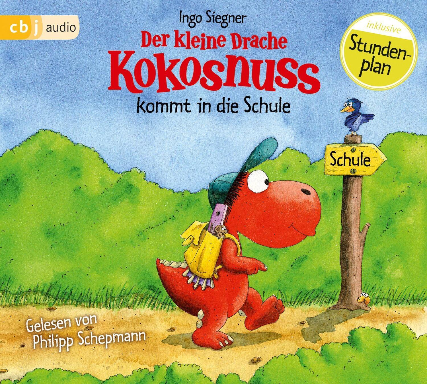 Cover: 9783837108934 | Der kleine Drache Kokosnuss 01 kommt in die Schule | Ingo Siegner | CD