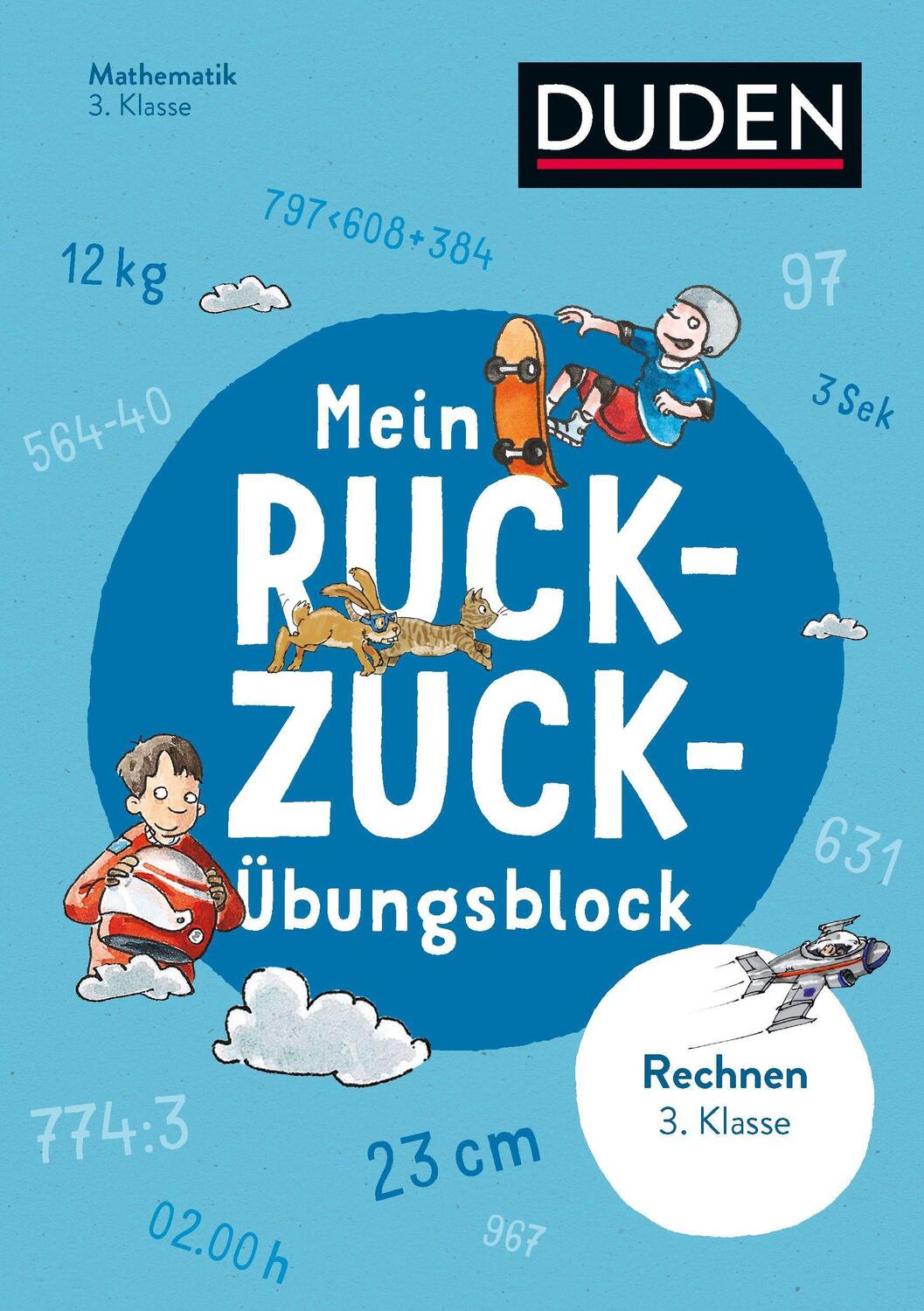 Cover: 9783411753536 | Mein Ruckzuck-Übungsblock Rechnen 3. Klasse | Silke Heilig | Buch