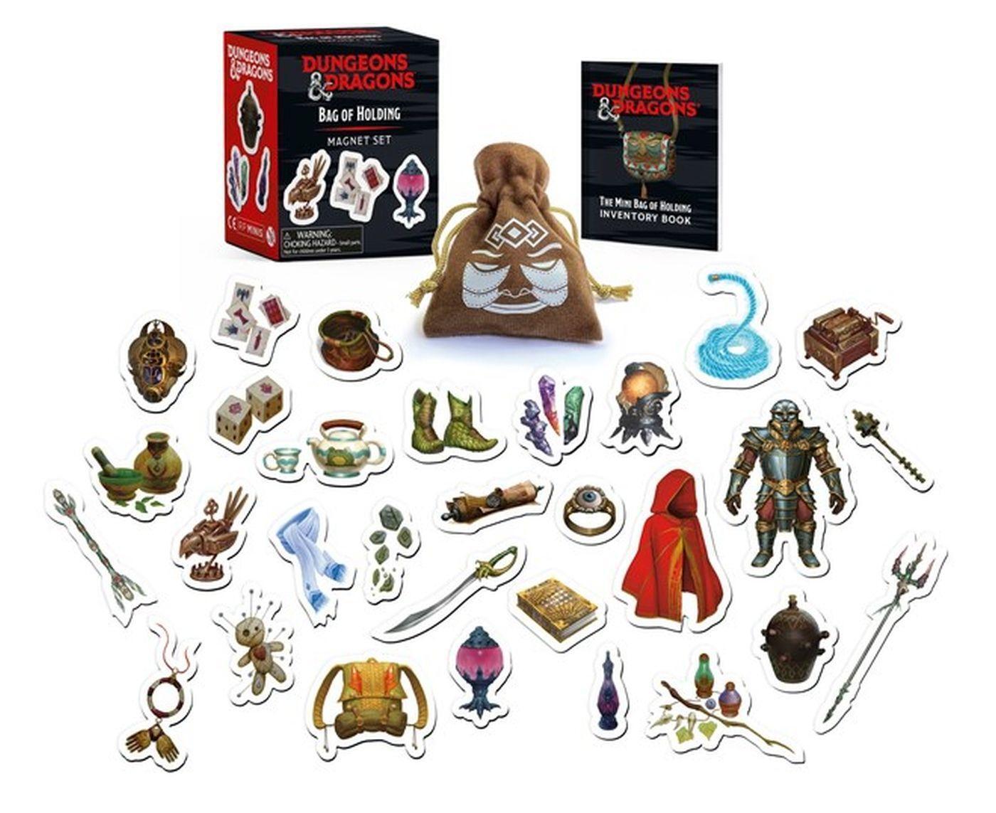 Cover: 9780762475902 | Dungeons &amp; Dragons: Bag of Holding Magnet Set | Brenna Dinon | Buch