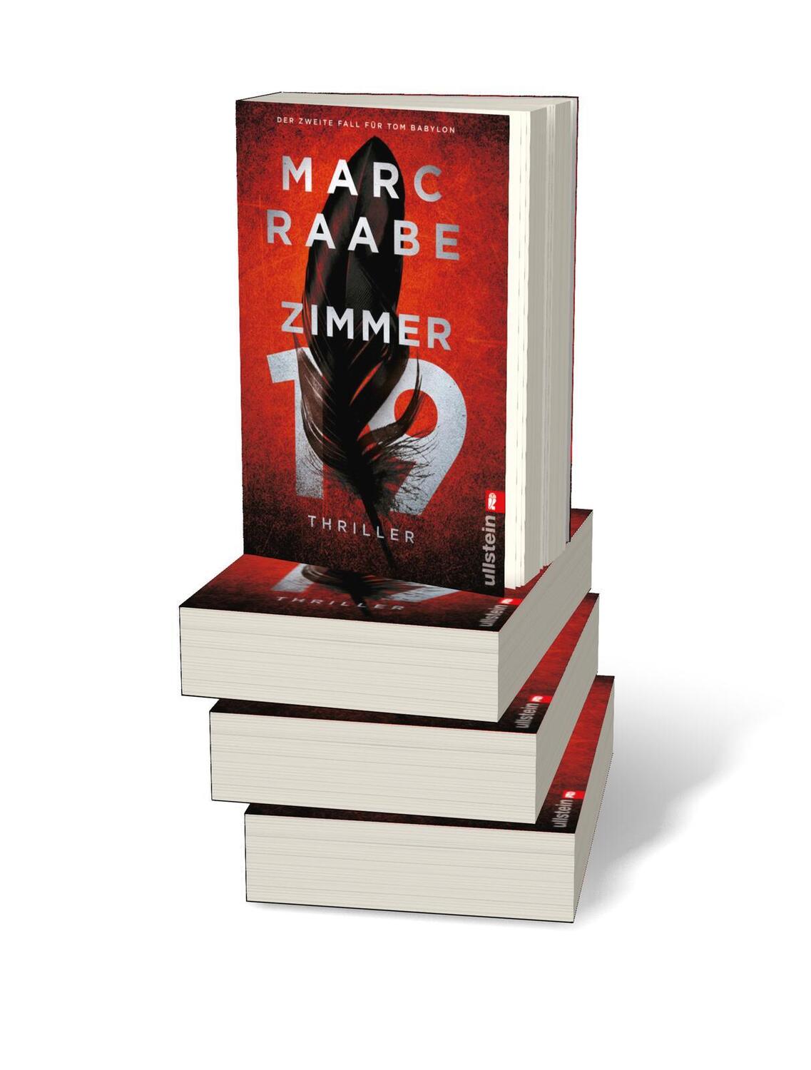 Bild: 9783548064369 | Zimmer 19 | Thriller | Marc Raabe | Taschenbuch | Tom Babylon-Serie