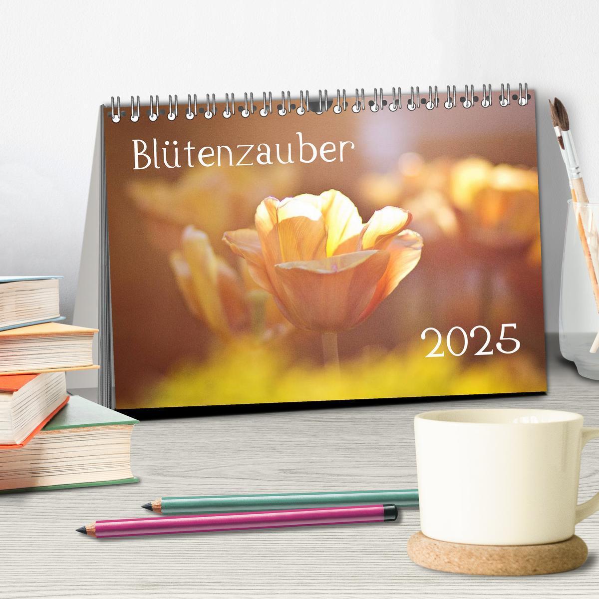 Bild: 9783435667819 | Blütenzauber 2025 (Tischkalender 2025 DIN A5 quer), CALVENDO...