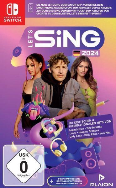 Cover: 4020628611903 | Let's Sing 2024 German Version (Nintendo Switch) | DVD-ROM | Deutsch