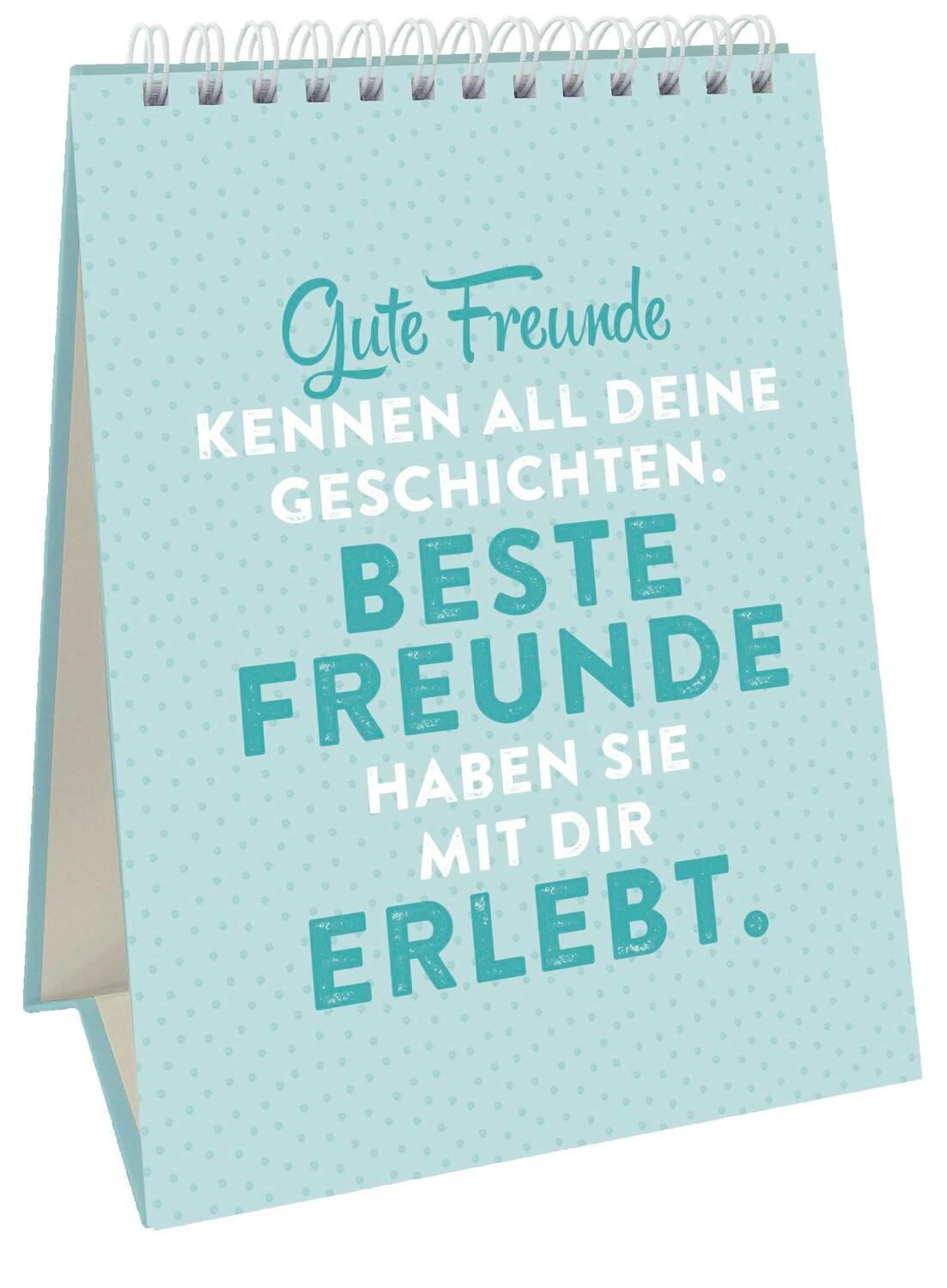 Bild: 9783848521012 | Es heißt Freundschaft, weil man mit Freunden alles schafft. | Buch