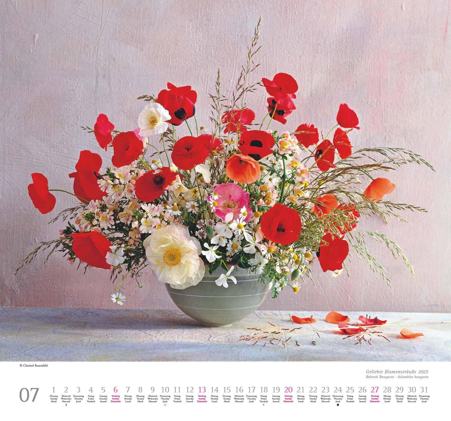 Bild: 4250809653075 | Geliebte Blumensträuße 2025 - DUMONT Wandkalender - mit allen...