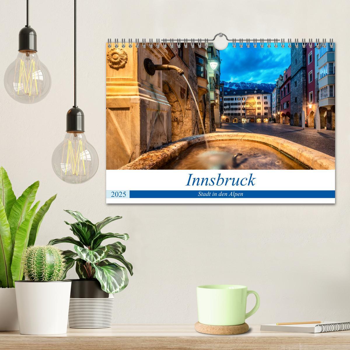 Bild: 9783435134519 | Innsbruck - Stadt in den Alpen (Wandkalender 2025 DIN A4 quer),...