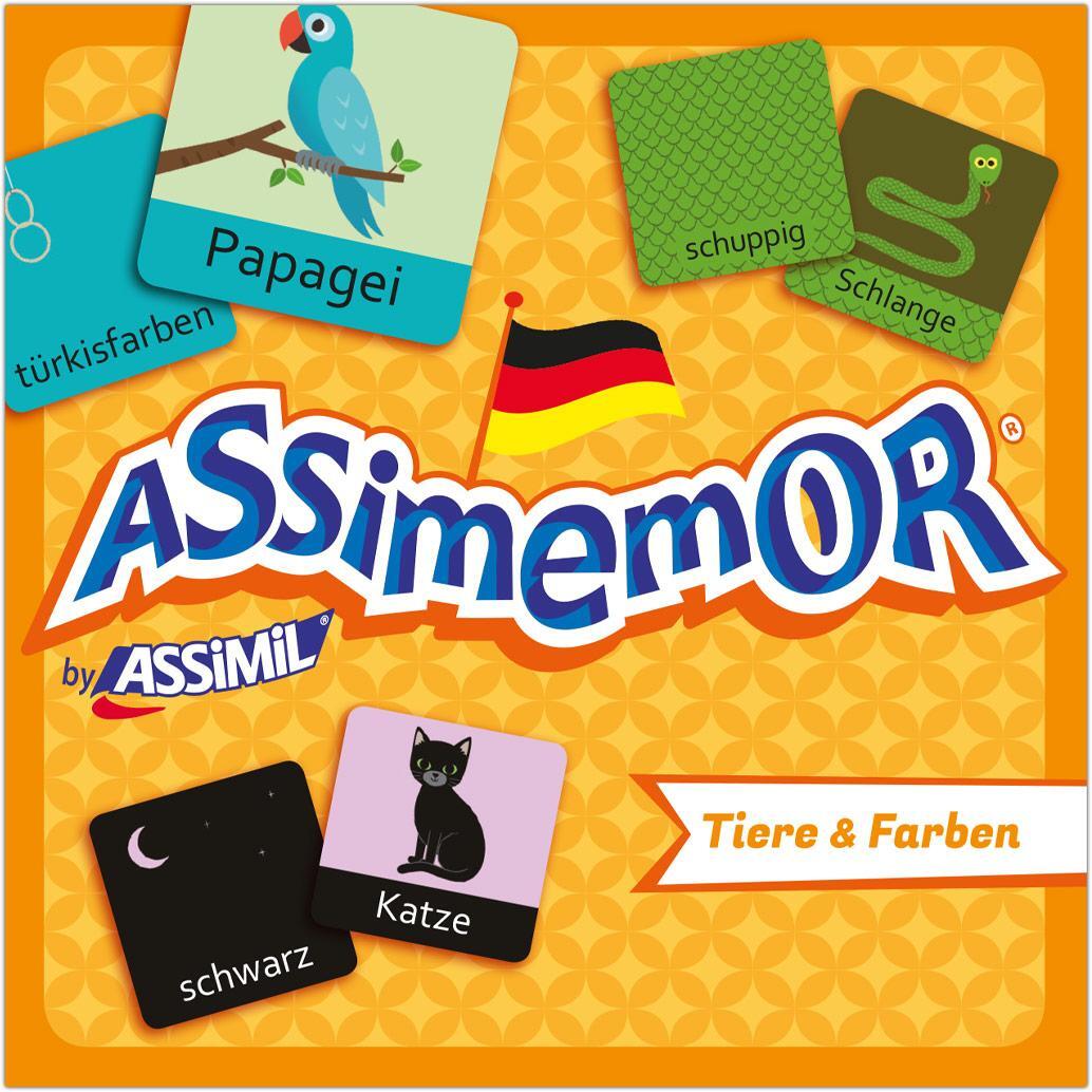 Cover: 9782700590500 | ASSiMEMOR Tiere & Farben | Spiel | Schachtel | Deutsch | 2016