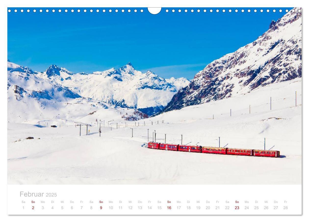 Bild: 9783435775705 | Graubünden Engadin 2025 (Wandkalender 2025 DIN A3 quer), CALVENDO...