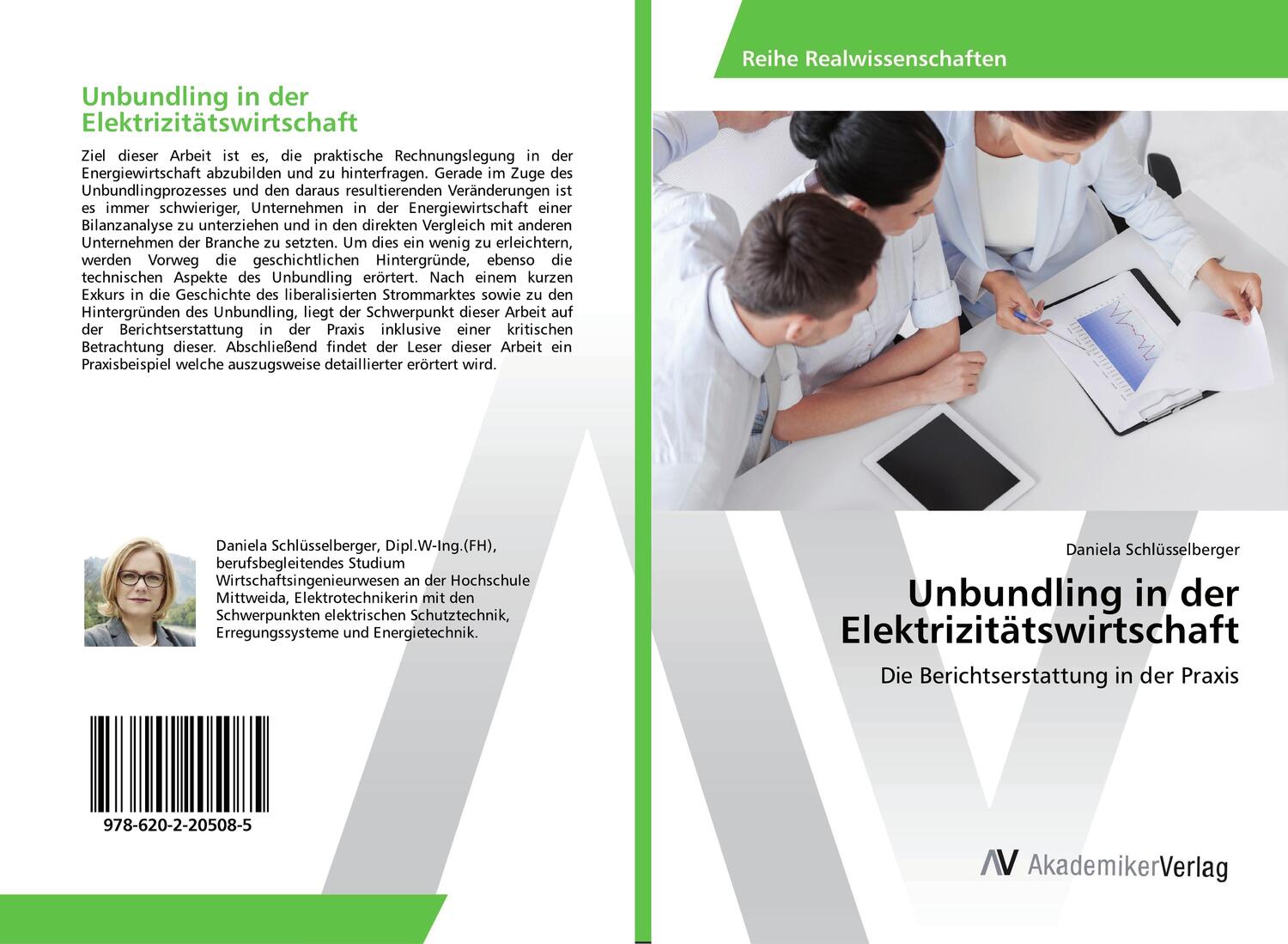 Cover: 9786202205085 | Unbundling in der Elektrizitätswirtschaft | Daniela Schlüsselberger