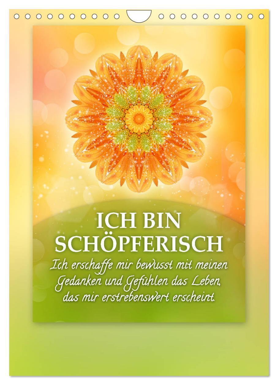 Bild: 9783435998821 | ICH BIN Licht und Liebe - Kalender (Wandkalender 2025 DIN A4 hoch),...