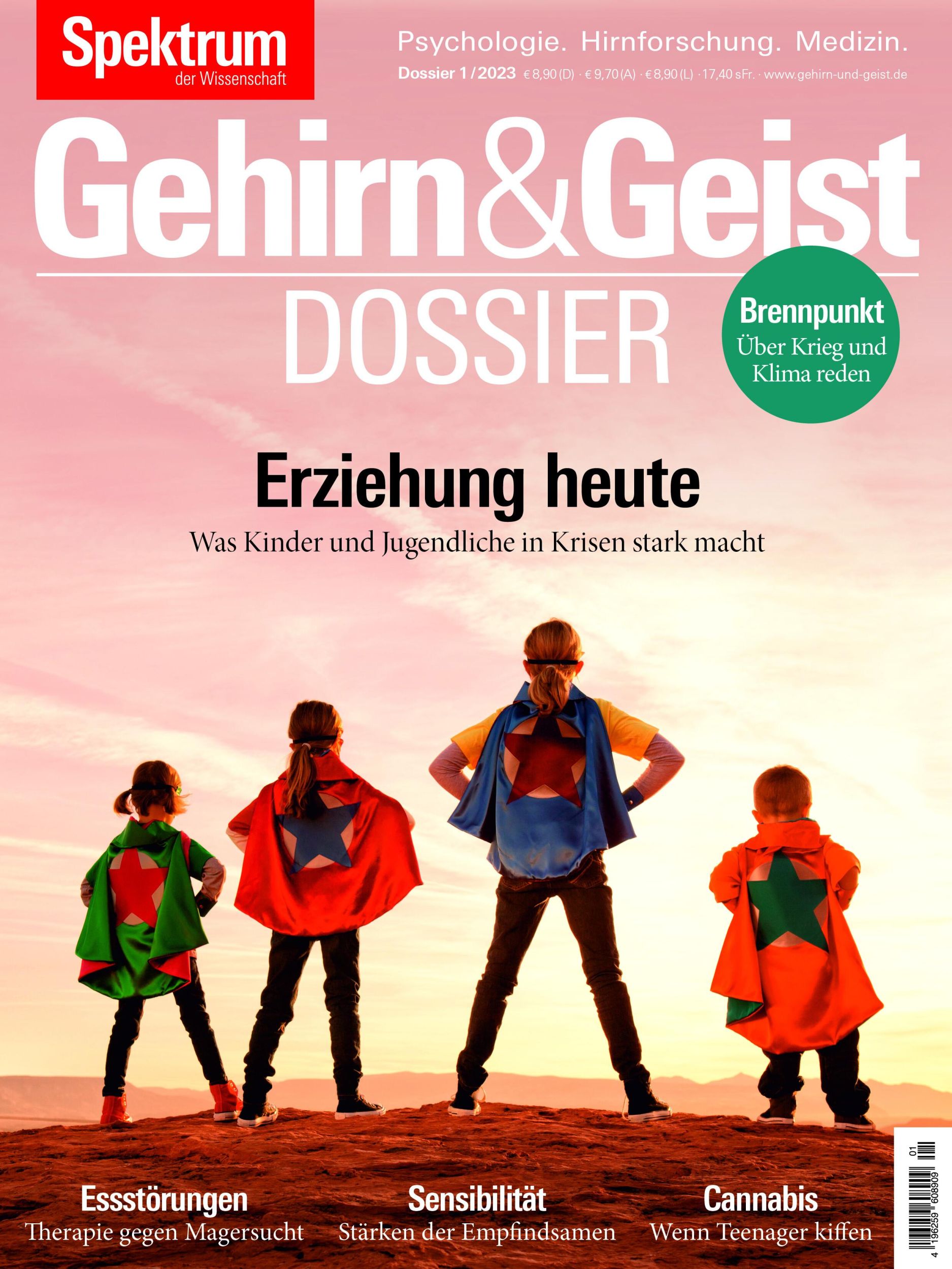 Cover: 9783958927513 | Gehirn&amp;Geist Dossier - Erziehung heute | Verlagsgesellschaft | Buch