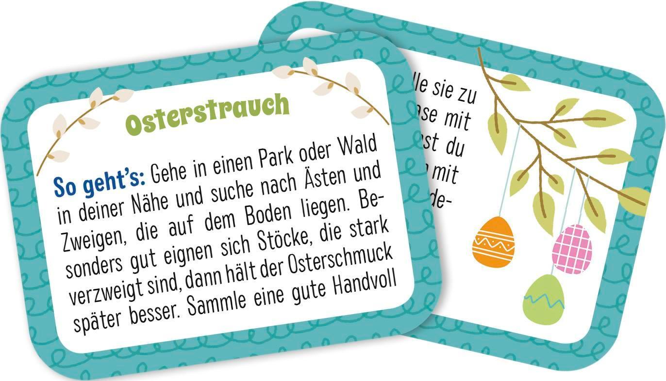 Bild: 4260308345043 | 25 bunte Ideen für die Osterzeit | Pattloch Verlag | Spiel | 25 S.