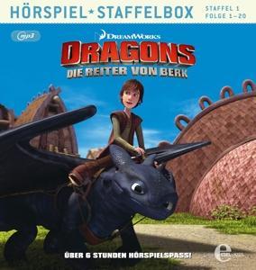 Cover: 4029759126959 | (1)Staffelbox (MP3) | Dragons-Die Reiter Von Berk | DVD-ROM | 440 Min.