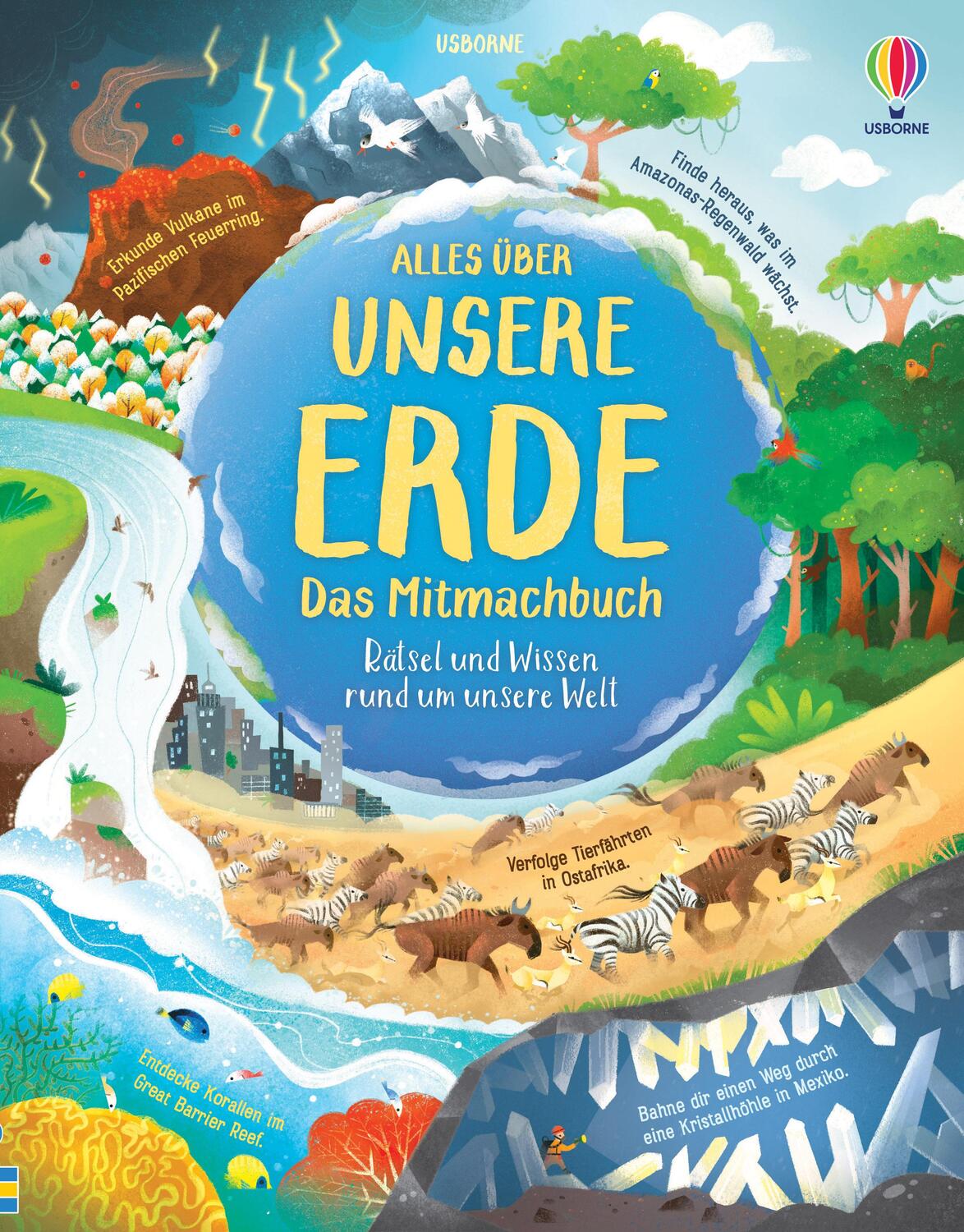 Cover: 9781789418033 | Alles über unsere Erde - das Mitmachbuch | Lizzie Cope (u. a.) | Buch