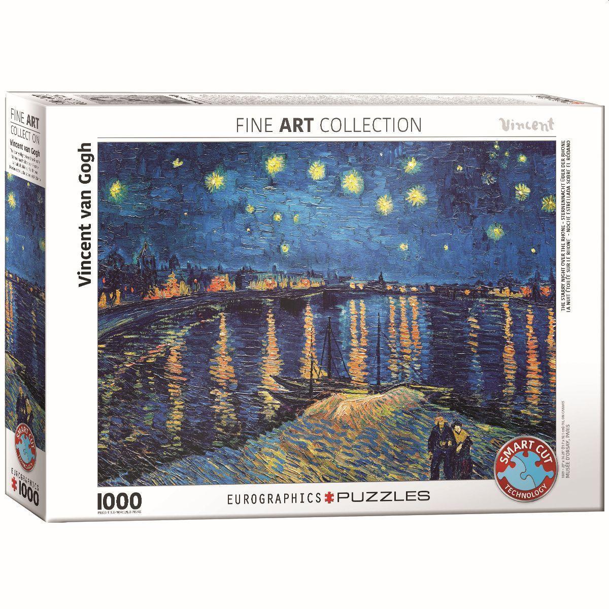 Cover: 628136657082 | The Starry Night Over the Rhône. 1000 Teile | Vincent Van Gogh | Spiel
