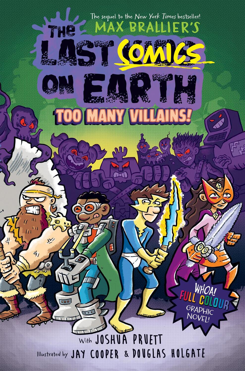 Cover: 9780008588274 | The Last Comics on Earth: Too Many Villains! | Max Brallier (u. a.)