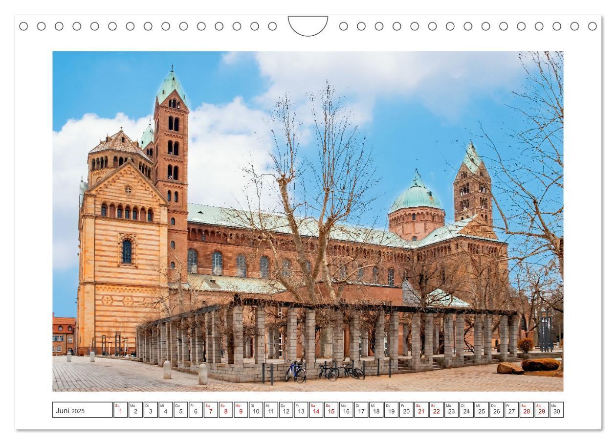 Bild: 9783383858932 | Stadt Speyer - wunderschönes Reiseziel (Wandkalender 2025 DIN A4...