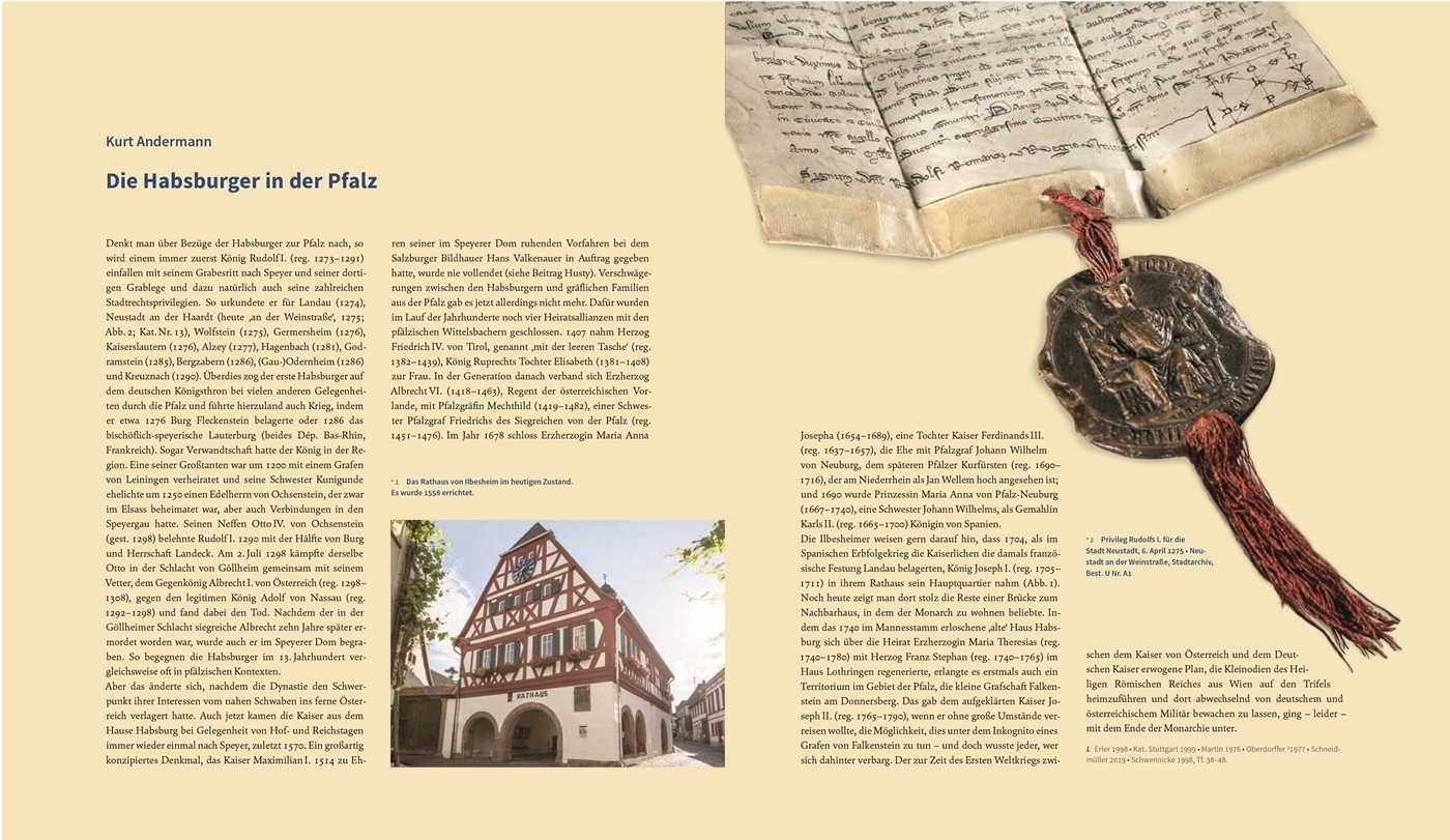 Bild: 9783806245448 | Die Habsburger im Mittelalter | Aufstieg einer Dynastie | Speyer
