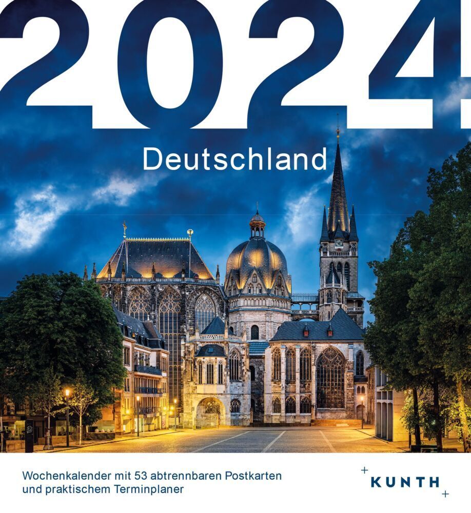 Cover: 9783965913042 | Deutschland - KUNTH Postkartenkalender 2024 | Kalender | 53 S. | 2024