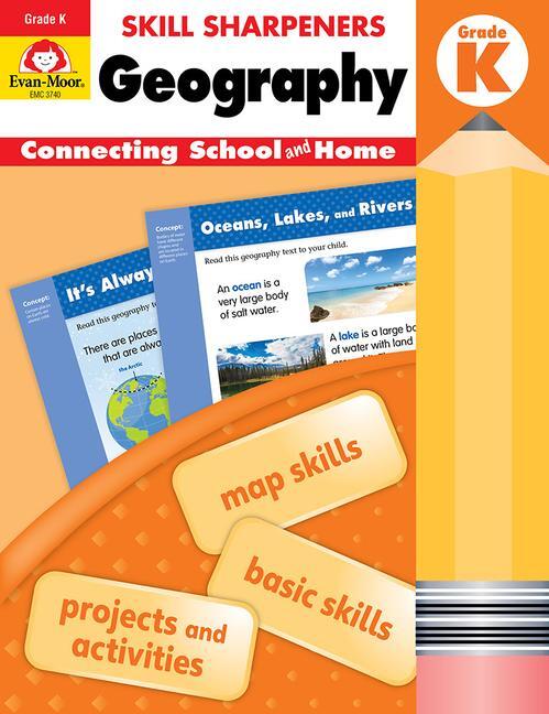 Cover: 9781629384672 | Skill Sharpeners: Geography, Kindergarten Workbook | Publishers | Buch
