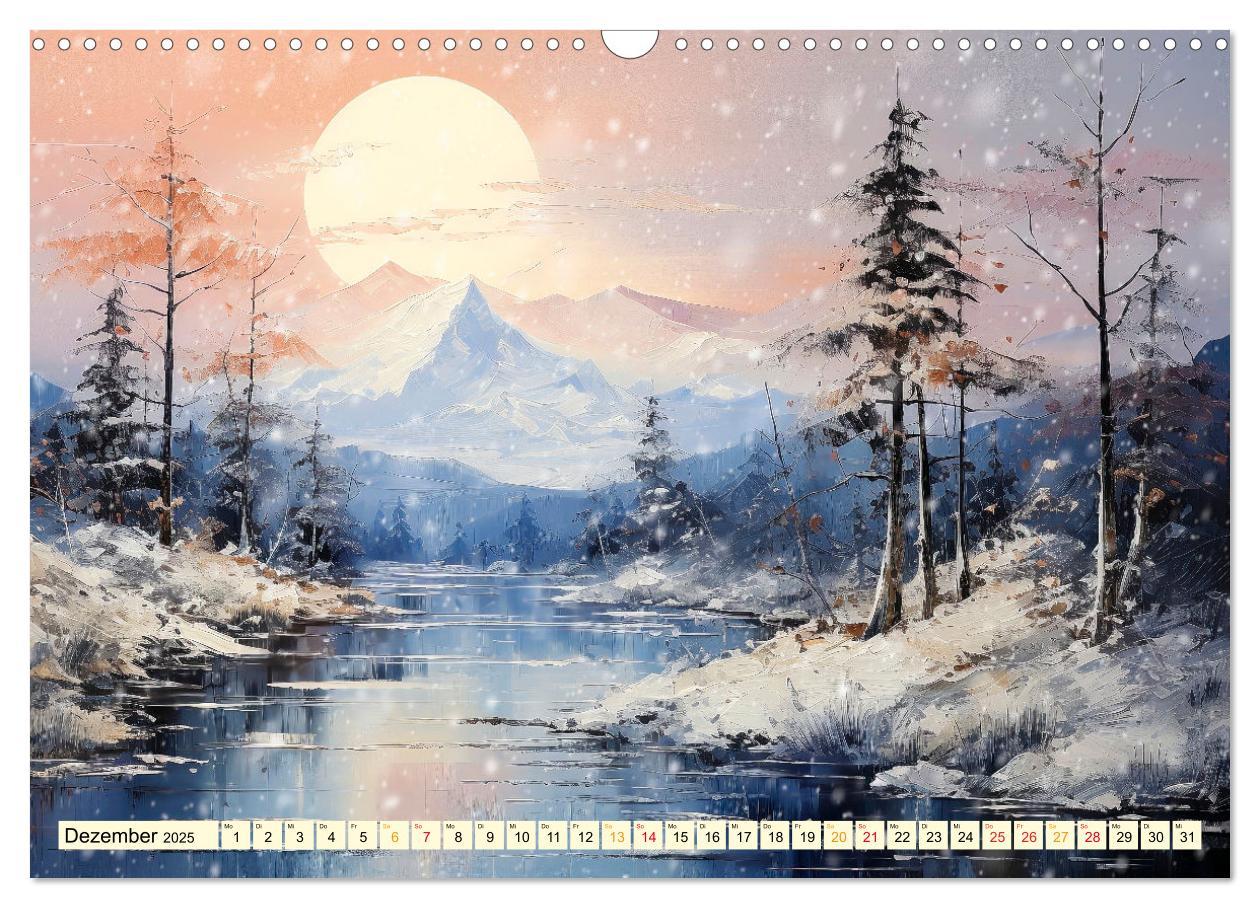 Bild: 9783383839085 | Eine Landschaft im Jahr (Wandkalender 2025 DIN A3 quer), CALVENDO...