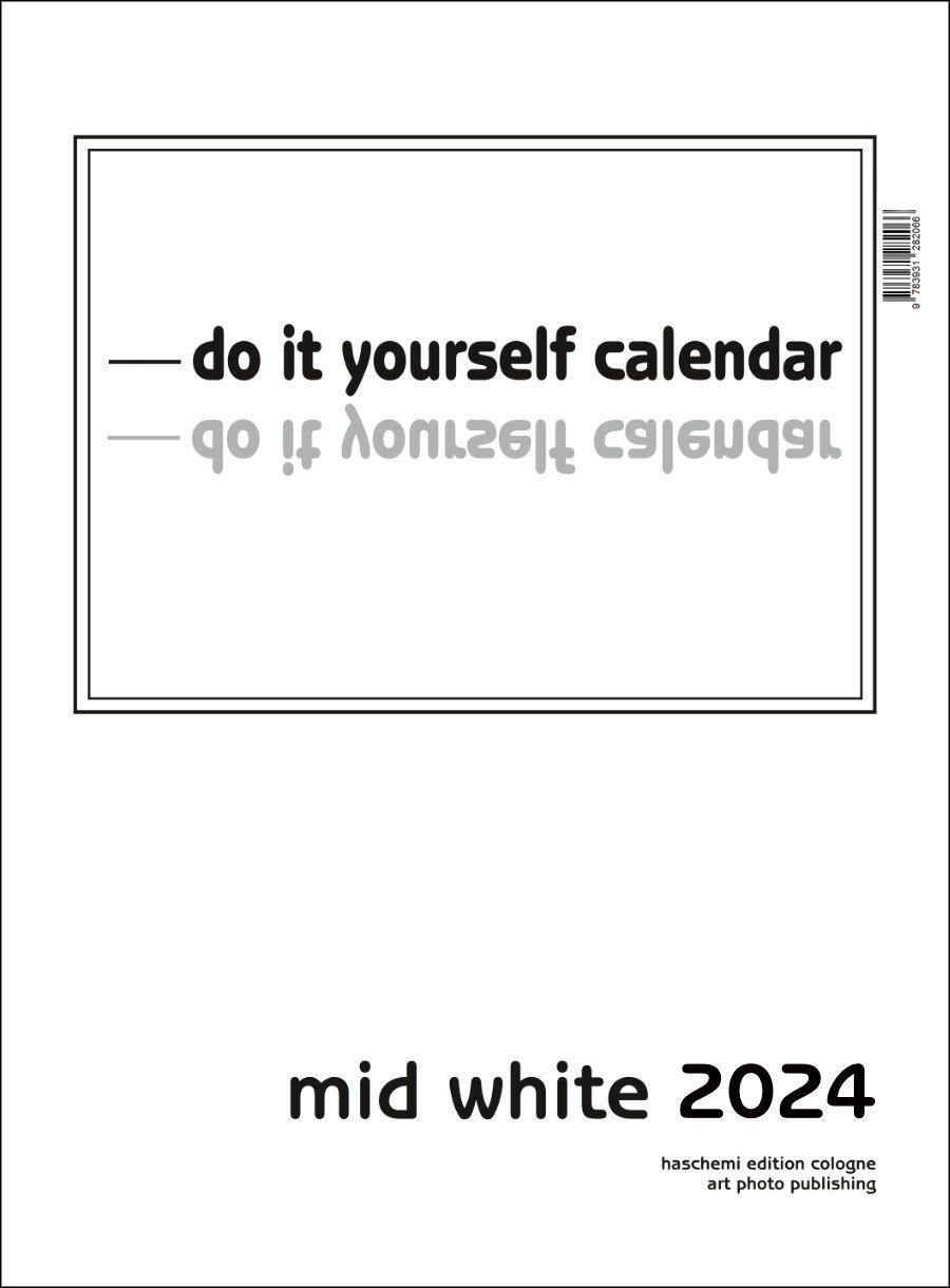 Cover: 9783931282110 | Mini White 2025  Blanko Mini A4 Format | Baback Haschemi | Kalender