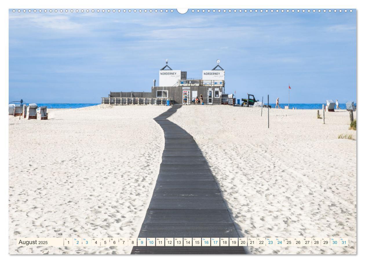 Bild: 9783457209424 | Norderney Sehnsuchtskalender (Wandkalender 2025 DIN A2 quer),...