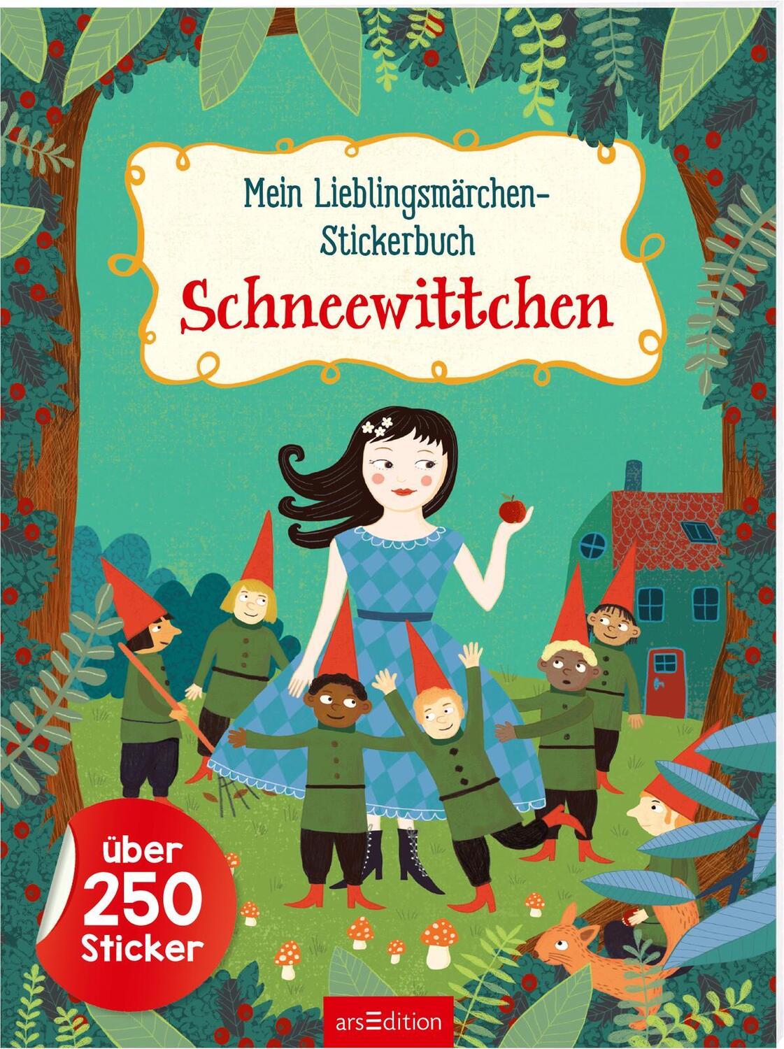 Cover: 9783845848693 | Mein Lieblingsmärchen-Stickerbuch - Schneewittchen | Über 250 Sticker