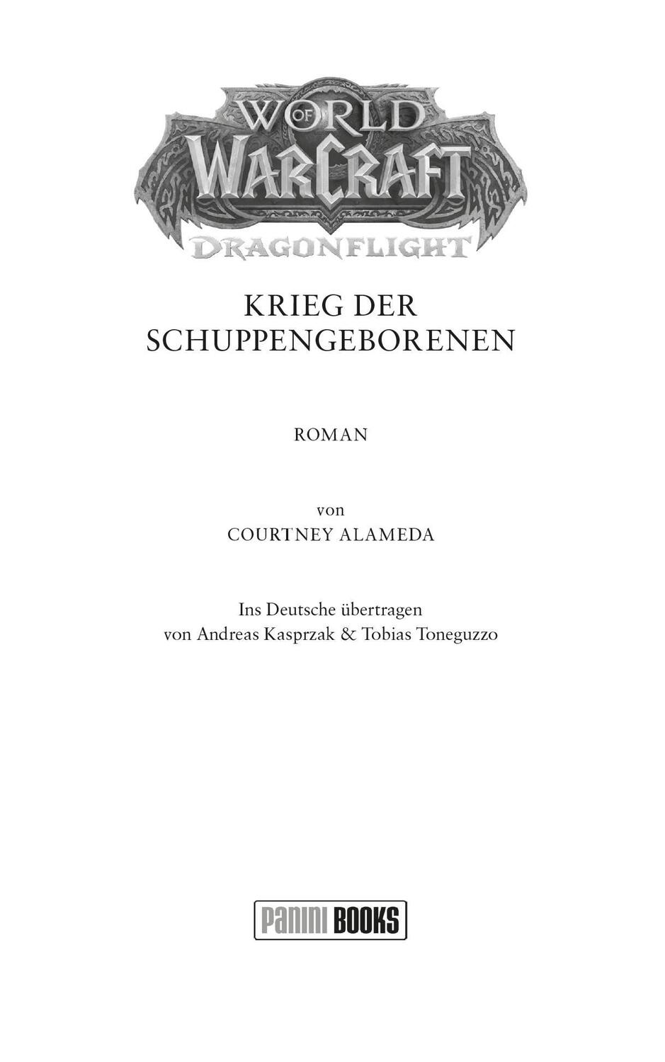 Bild: 9783833243424 | World of Warcraft: Dragonflight: Krieg der Schuppengeborenen | Alameda