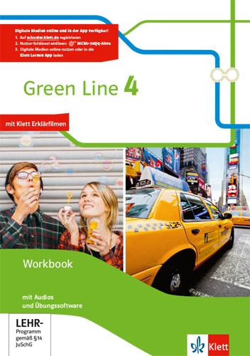 Cover: 9783128342481 | Green Line 4. Workbook mit Audios und Übungssoftware Klasse 8 | Harper