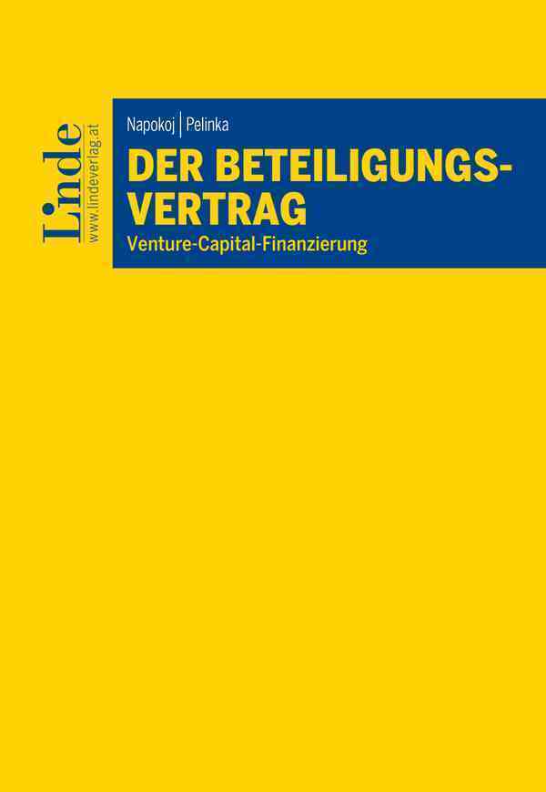 Cover: 9783707335934 | Der Beteiligungsvertrag (f. Österreich) | Venture-Capital-Finanzierung