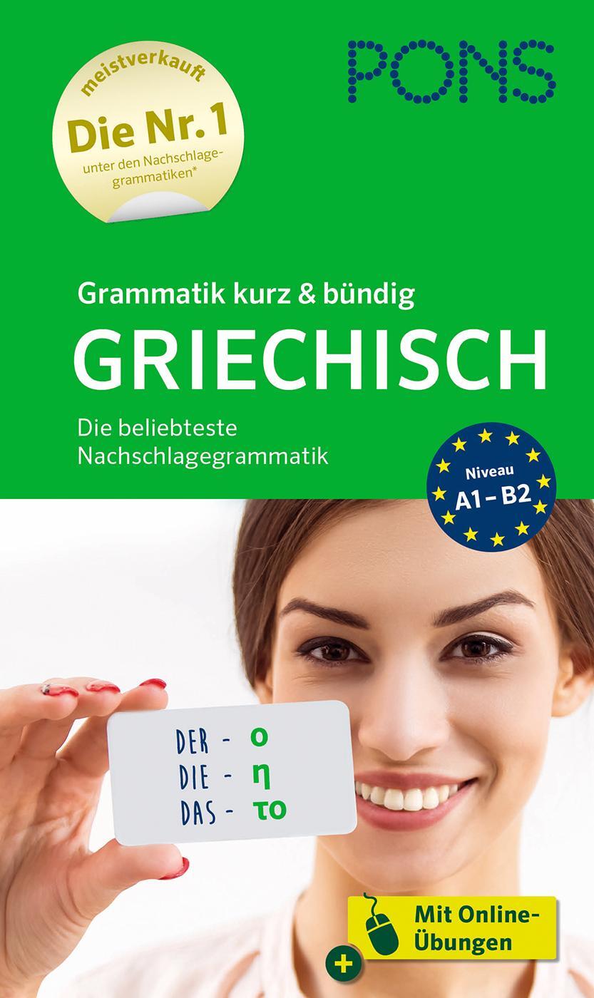 Cover: 9783125622890 | PONS Grammatik kurz & bündig Griechisch | Taschenbuch | Deutsch | 2020