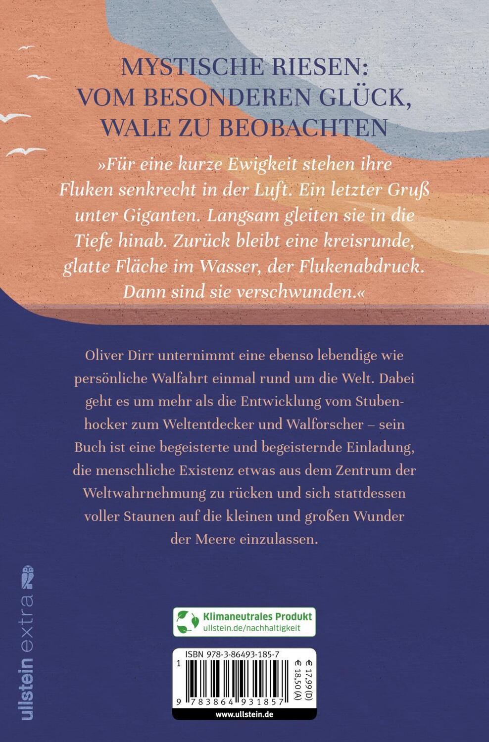 Rückseite: 9783864931857 | Walfahrt | Oliver Dirr | Taschenbuch | 304 S. | Deutsch | 2022