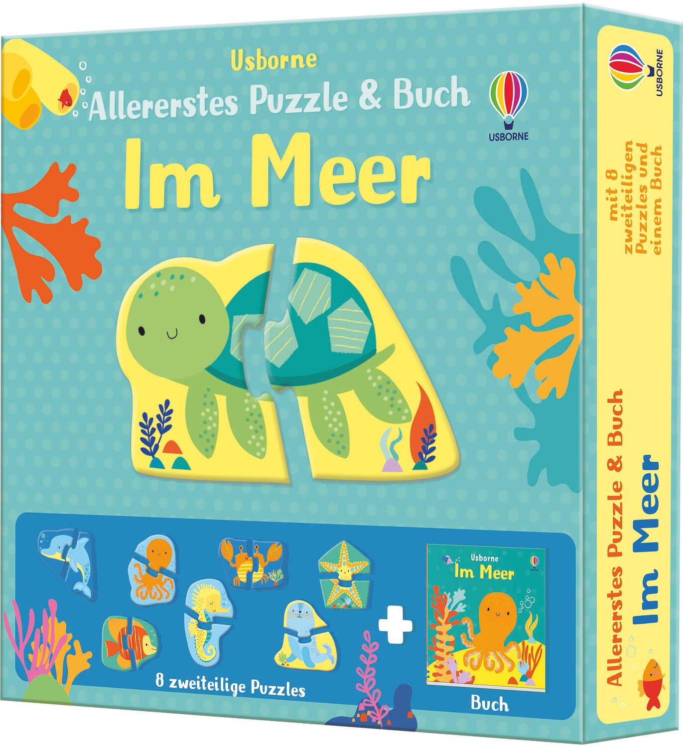 Cover: 9781789415711 | Allererstes Puzzle & Buch: Im Meer | Matthew Oldham | Stück | Deutsch