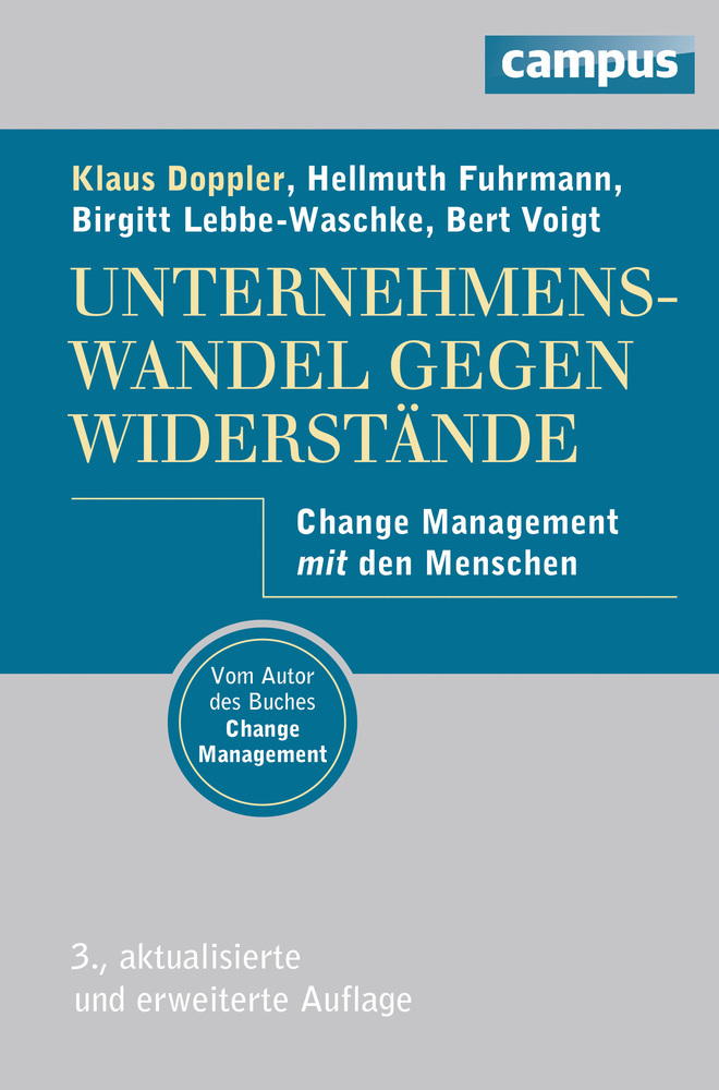 Cover: 9783593500119 | Unternehmenswandel gegen Widerstände | Klaus Doppler (u. a.) | Buch