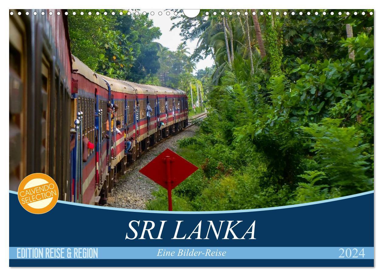 Cover: 9783383475702 | Sri Lanka - Eine Bilder-Reise (Wandkalender 2024 DIN A3 quer),...