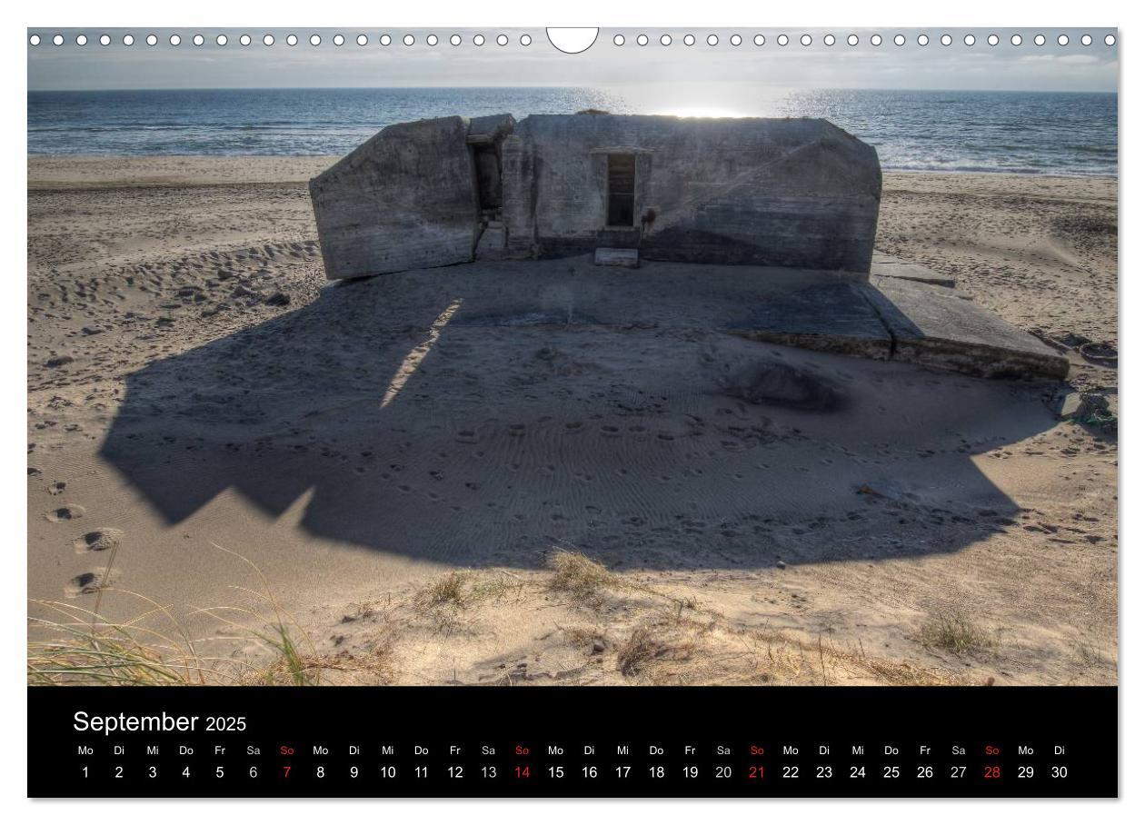 Bild: 9783435831654 | Bunker Houvig (Wandkalender 2025 DIN A3 quer), CALVENDO Monatskalender