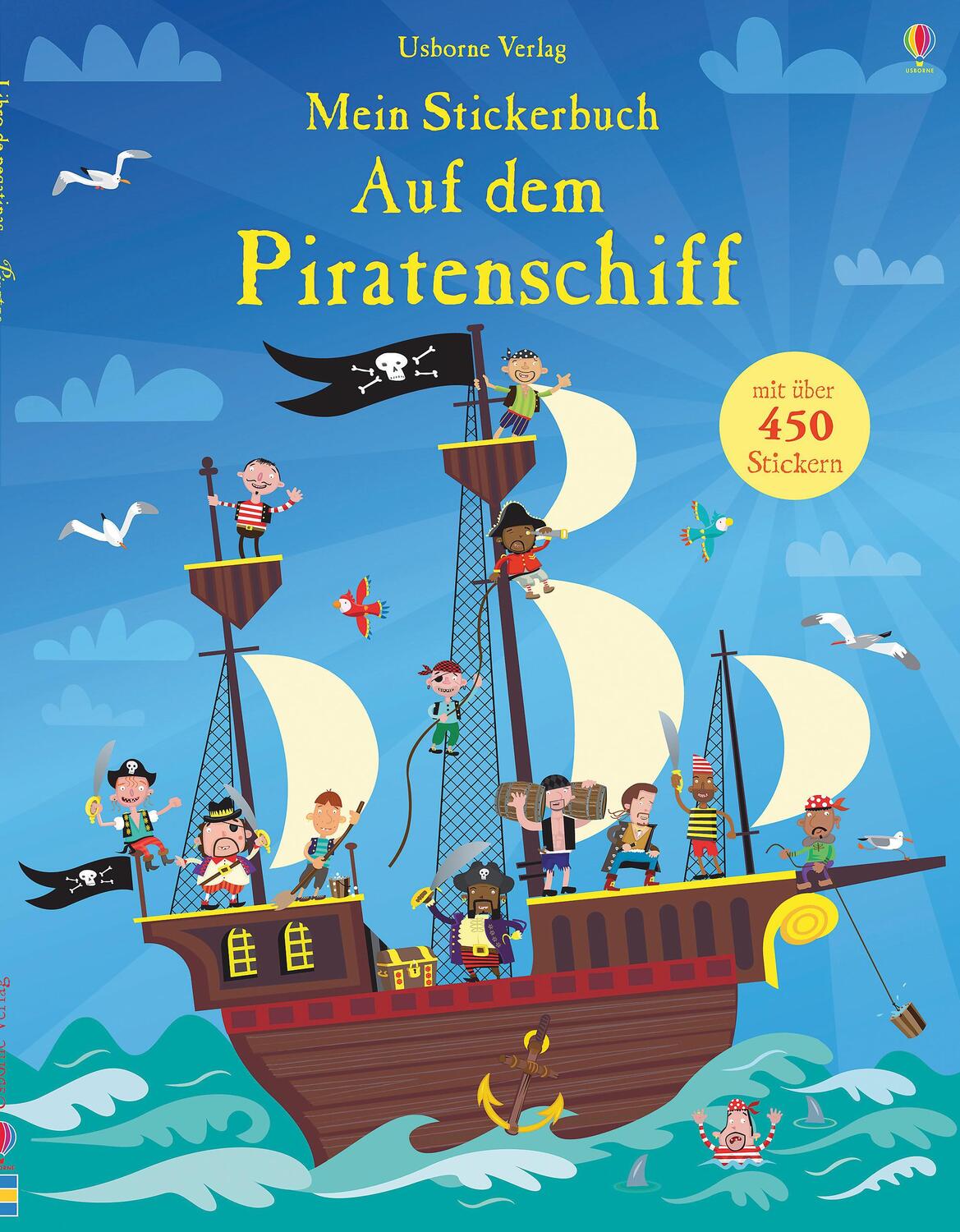 Cover: 9781782325215 | Mein Stickerbuch: Auf dem Piratenschiff | Fiona Watt | Taschenbuch
