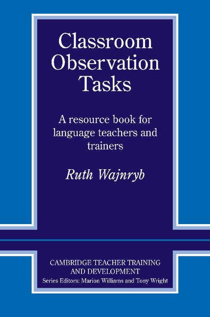 Cover: 9780521407229 | Classroom Observation Tasks | Ruth Wajnryb | Taschenbuch | Englisch