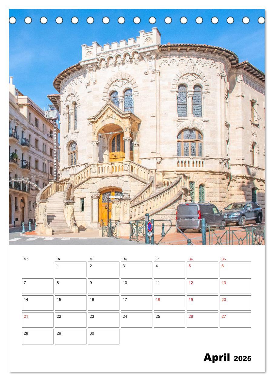 Bild: 9783435939619 | Monaco - Fürstentum an der Côte d'Azur (Tischkalender 2025 DIN A5...