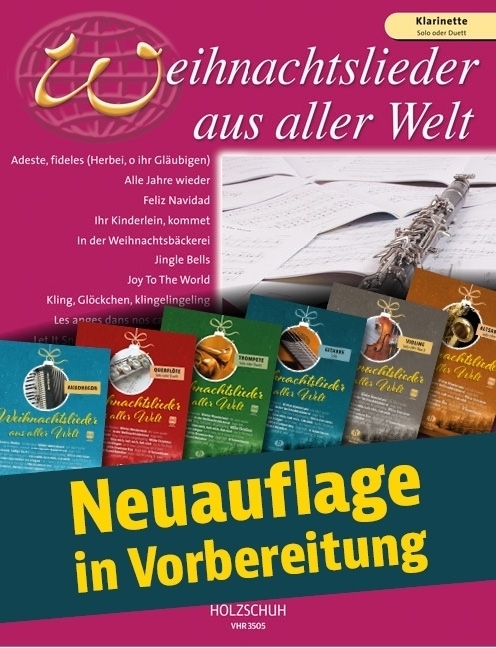 Cover: 9783920470702 | Weihnachtslieder aus aller Welt - Klarinette | Uwe Sieblitz | 40 S.